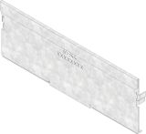 Hauraton DACHFIX STEEL 205 Stirnwand geschlossen - Stahl verzinkt - 205x75 mm