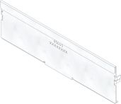 Hauraton DACHFIX STEEL 255 Stirnwand - Edelstahl Typ 75 geschlossen - 255x75 mm