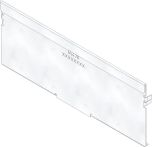 Hauraton DACHFIX STEEL 225 Stirnwand - Edelstahl Typ 100 geschlossen