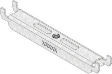 Hauraton DACHFIX STEEL 155 Knebel - Stahl verzinkt