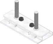 Hauraton DACHFIX STEEL Verstellset zur Höhenanpassung für DACHFIX STEEL 115 - Typ 75/100/150 - Edelstahl