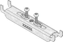 Hauraton DACHFIX STEEL 135 Knebelset inkl. Schraube für Gitterrost - Stahl verzinkt