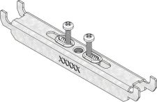 Hauraton DACHFIX STEEL 155 Knebelset inkl. Schraube für Gitterrost - Stahl verzinkt