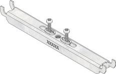 Hauraton DACHFIX STEEL 205 Knebelset inkl. Schraube für Gitterrost - Stahl verzinkt