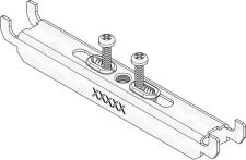 Hauraton DACHFIX STEEL 155 Knebelset inkl. Schraube für Gitterrost - Edelstahl