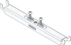 Hauraton DACHFIX STEEL 205 Knebelset inkl. Schraube für Gitterrost - Edelstahl