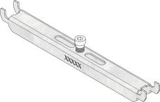 Hauraton DACHFIX STEEL 205 Knebelset inkl. Schraube für Längsstabrost - Stahl verzinkt