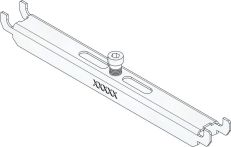 Hauraton DACHFIX STEEL 205 Knebelset inkl. Schraube für Längsstabrost - Edelstahl