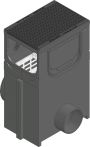 Hauraton RECYFIX STANDARD 300 Einlaufkastasten Typ 01 500x352x846 mm - DN/OD 200
