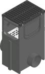 Hauraton RECYFIX NC 300 Einlaufkasten 500x362x862 mm mit Gussrost - Kl. D + Gussrost DN/OD 200