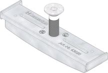 Hauraton DACHFIX RESIST 115 Knebelset Typ 75 inkl. Schraube für Gitterrost - Stahl verzinkt