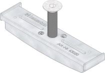 Hauraton DACHFIX RESIST 115 Knebelset Typ 75 inkl. Schraube für Lochrost & Stegrost - Stahl verzinkt