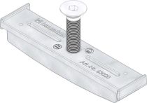 Hauraton DACHFIX RESIST 115 Knebelset Typ 75 inkl. Schraube für Lochrost - Edelstahl