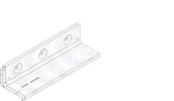 Hauraton FASERFIX KS Schlitzabdeckung SW 12 mm asymmetrisch