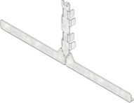 Hauraton FASERFIX KS Stirnwand SW 10 mm für Schlitzabdeckung asymmetrisch - Halshöhe 105 mm - Stahl verzinkt