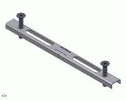 Hauraton FASERFIX KS 300 Zusatz-Vandalensicherung - Stahl verzinkt komplett mit Schrauben