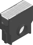 Hauraton RECYFIX STANDARD 150 Einlaufkasten 500x210x500 mm mit Gitterrost MW 30/10