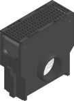 Hauraton RECYFIX STANDARD 150 Einlaufkasten 500x210x500 mm mit GUGI-Guss-Gitterrost 15/25 mm
