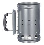 Haushalt-International Anzündkamin aus Metall - Kohlestarter Grillerlebnis