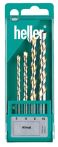 Heller-Tools Allmatbohrer-Satz 5/6/8/10 mm - 4-tlg.