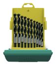 Heller-Tools Holzspiralbohrer Set 333/10 tlg. 3-12 mm Kunststoffbox