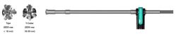 Heller-Tools Saugbohrer Duster Expert SDS-Max Y-Cutter 24x400x600 mm mit Etikett
