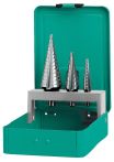 Heller-Tools HSS-Stufenbohrer Ø 0,9/1/2 mm Set 3-tlg