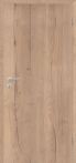 Herholz Innentürelement Zeitlos Decora Vital vertikal CPL (Zarge+Türblatt) - SR-Kante - Ripped-Eiche