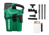 HiKoki Akku-Nass/-Trockensauger 18V, ohne Akku & Ladegerät (RP18DAW4Z)