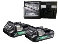 Hikoki Akku Booster Pack 2 x 2,0Ah inkl. Ladegerät (UC18YFSLWFZ)