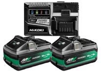 Hikoki Akku Multi Volt 18/36V 8,0/4,0Ah, 2 Akkus, 1 Ladegerät (UC18YSL3WJZ)