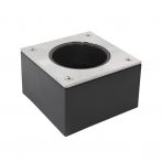 in-lite Box 100 Edelstahl 100x100mm