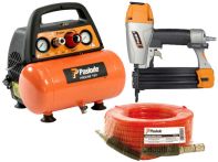 Paslode Kompressor Proline 160 mit DL-Schlauch und Nägel FN1850.2 | Kombiset