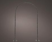 Kaemingk LED Bogen schwarz/ww L2,5-W130-H230cm-500L Twinkle Effekt 8F Outdoor