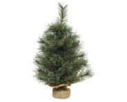 Kaemingk Cashmere Weihnachtsbaum indoor mini grün Ø30-H45cm