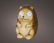 Kaemingk Solar Igel polyresin Dauerbetrieb Farben/Kalt Weiss - L: 17,7 cm x B: 17 cm x H: 23,3 cm