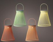 Kaemingk Solar Laterne plastik Dauerbetrieb 4col ass Assorted/Warm Weiss - Ø: 14,5 cm x H: 18,5 cm