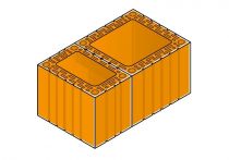 Wienerberger Kamtec Mantelstein einzügig Planziegel ZMS 18, HAN.: 30054003