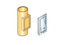 Wienerberger Kamtec Zugregler ISSr  mit Anschlussformteil Zuschlag, HAN.: 34865273