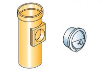 Wienerberger Kamtec Zugregler ISSr mit Anschlussformteil Zuschlag ZR-Z 120 kompl., HAN.: 34865271