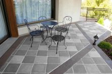 KANN Montery 30x30x3 cm steingrau