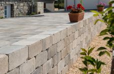 KANN Germania antik Mauerstein Muschelkalk-nuanciert gealtert