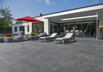 KANN Alesaro Terrassenplatte 80x40x5 cm anthrazit