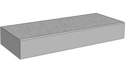 KANN Arctia-Stufe 80x35x15 cm beige-meliert