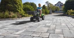 KANN Germania antik Pflaster wilder Verband 8 cm Titangrau