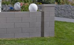 KANN Vios Pfeiler anthrazit feingestrahlt