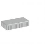 KANN MultiTec-Aqua Pflaster 8 cm Nero Bianco