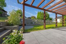 KANN Matera Terrassenplatte 60x60x5 cm sandgrau