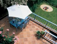 KANN Montery 30x30x3 cm terracotta