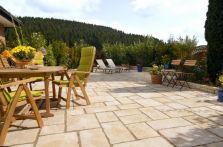 KANN Terrassenplatte Old Town Grundpaket sandstein